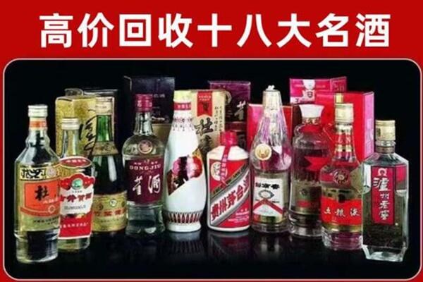 新河县回收老酒
